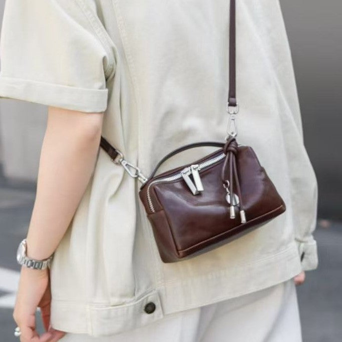 Women's Genuine Leather Pouch Spring Soft Pendant Women's Messenger Bag