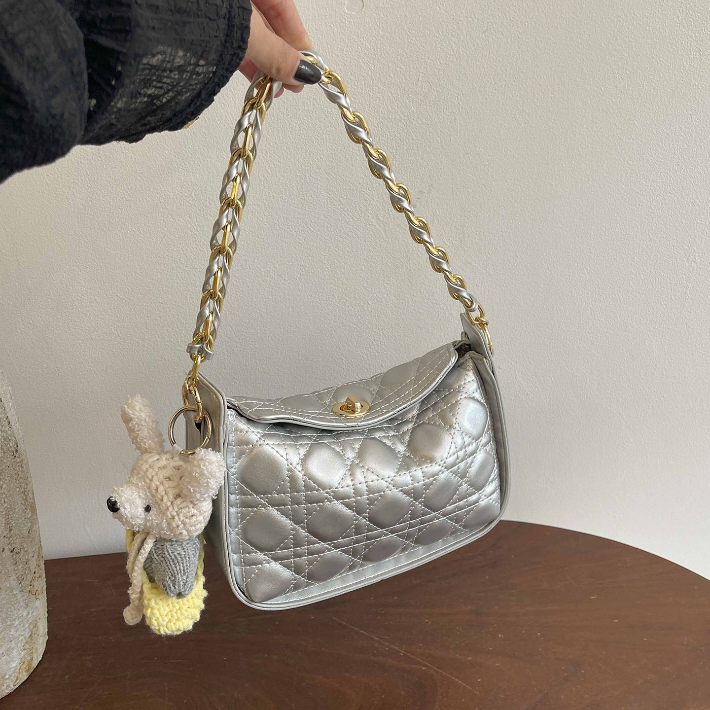 Women's Macaron Large Capacity Fashion Portable Shoulder Bags