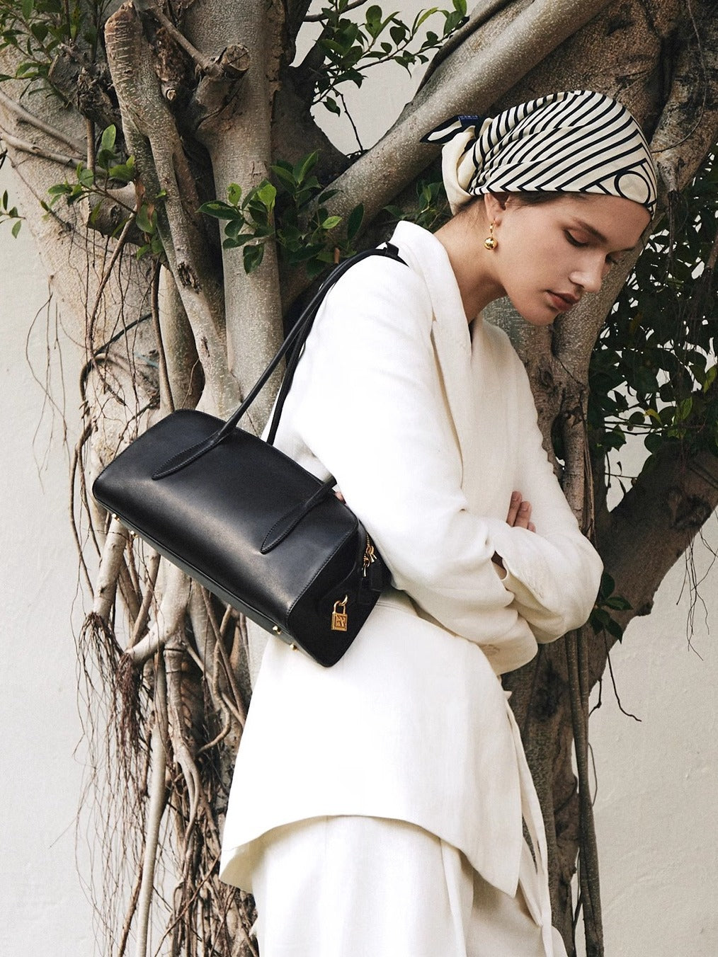 Classic Cool Cowhide Baguette Sausage Series Bags