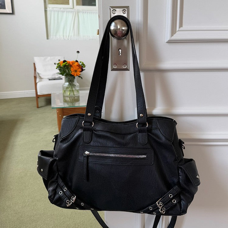 Women's Summer Fashion Retro Good-looking Large Capacity Tote Bag