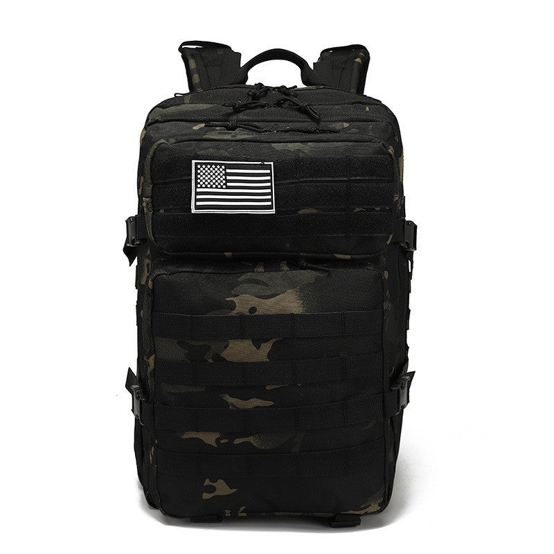 Military Fans Large Capacity Shiralee Camouflage Camping Sports Backpack