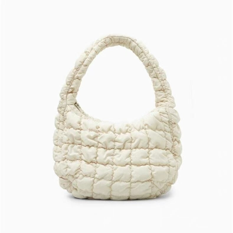 Unique Beautiful Cloud Puff Pleated Portable Tote Bag