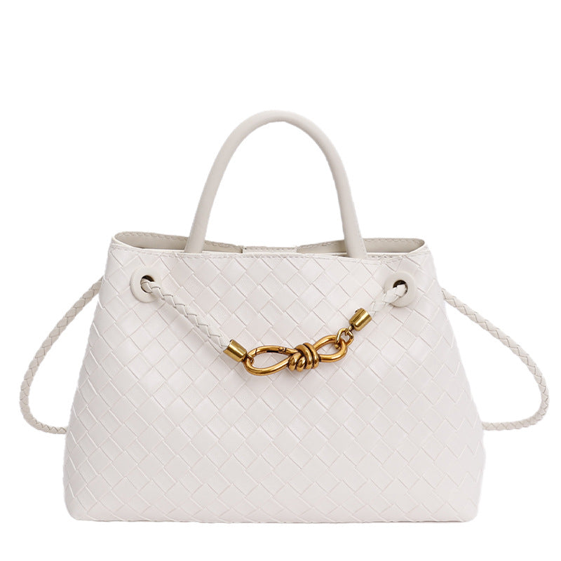 Capacity Totes High Sense Woven Retro Women's Messenger Bag