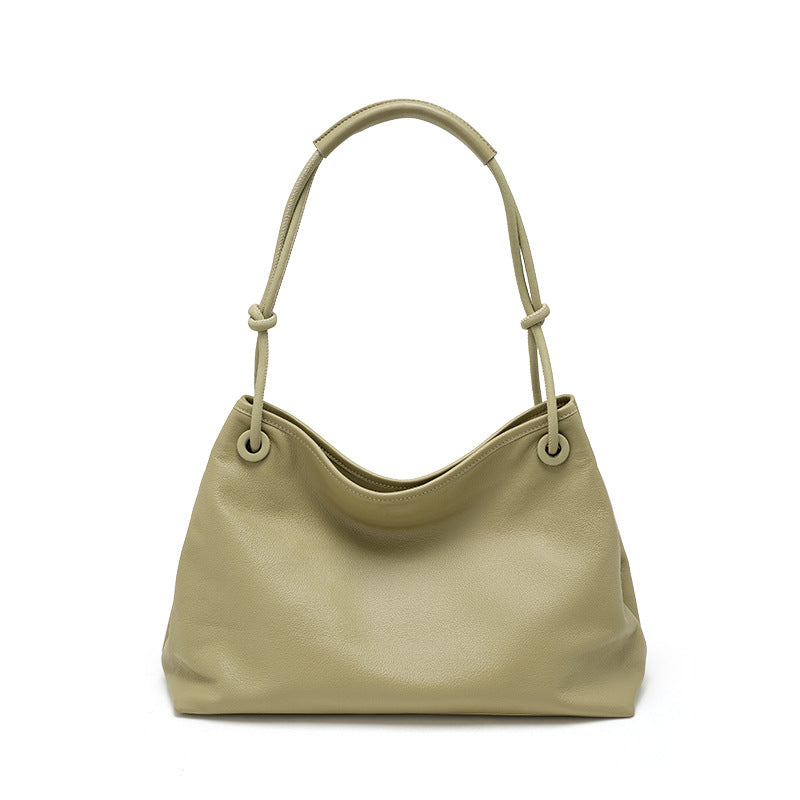 Women's Design Simple Large Capacity Underarm Commuter Tote Bag