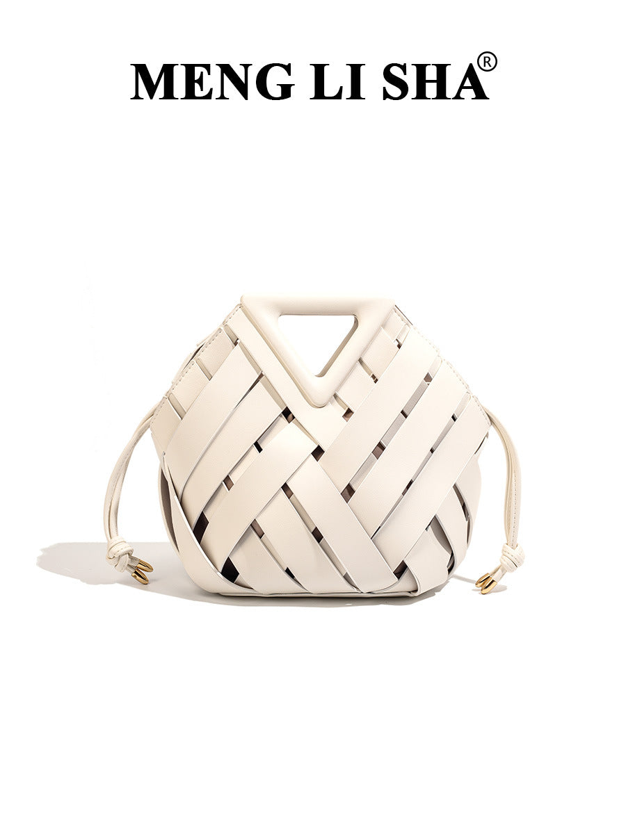 Women's Niche Hand-woven Commuting Fashion Combination Vegetable Bags