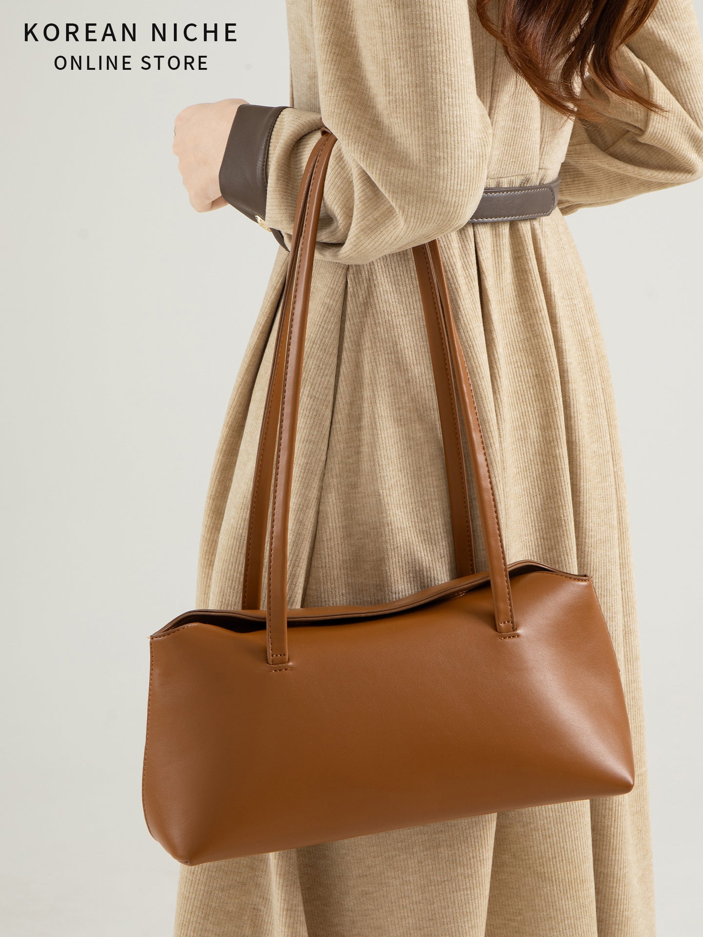 Women's Advanced Texture Retro Easy Matching Design Trendy Shoulder Bags