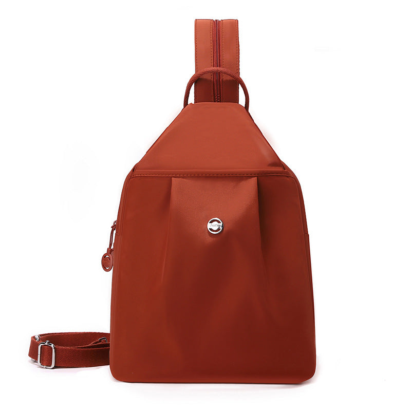 Beautiful Slouchy Women's Simple Trendy Oxford Women's Backpack