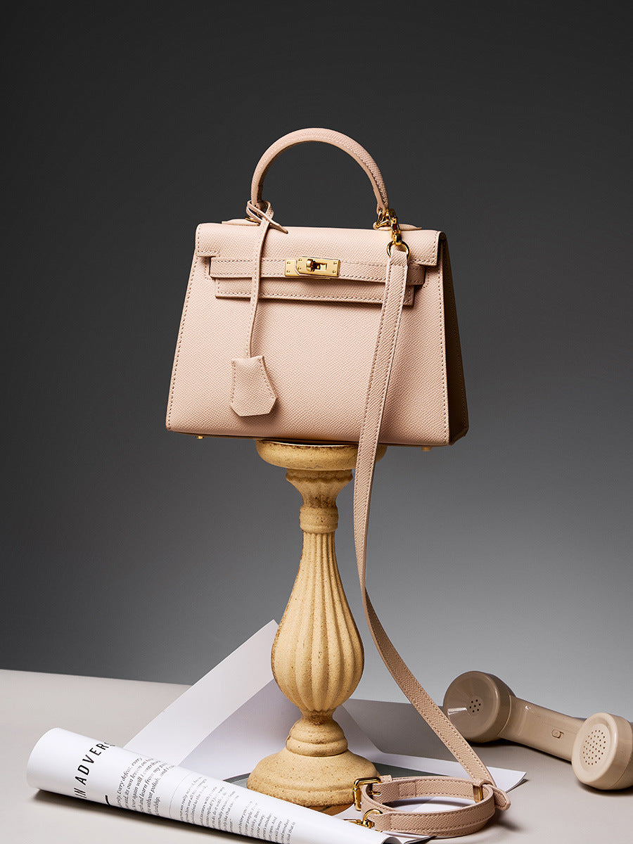 Women's Palm Print Genuine Leather Cali Fashion Bags