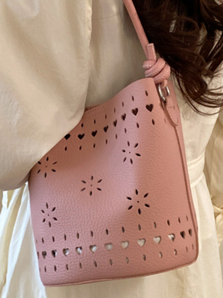 Women's Korean Underarm Springtide Fashion Good-looking Bucket Bag