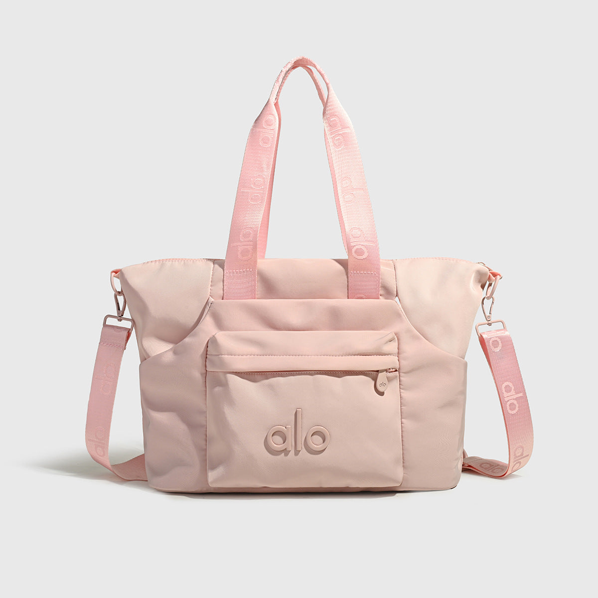 Yoga Fitness Trendy Fashion Solid Color Tote Bag