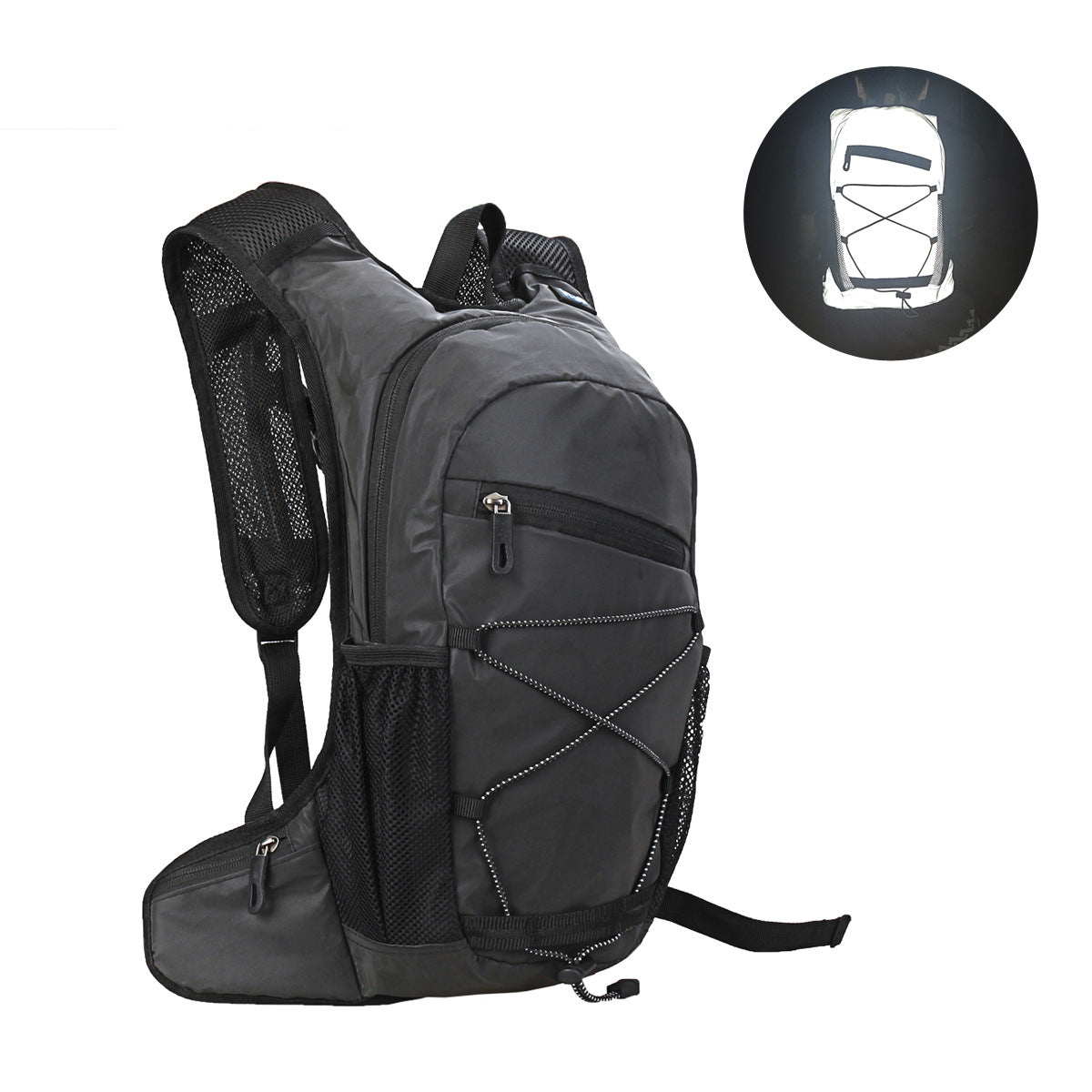 Self-propelled Reflective Riding Water Hiking Large Capacity Motorcycle Backpacks