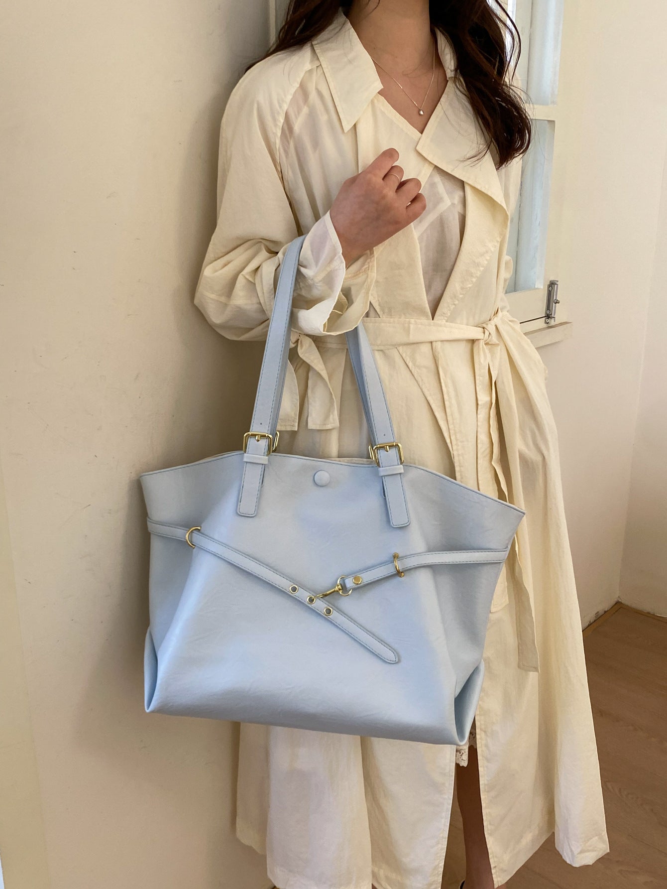 Women's Summer Commuter Retro Large Capacity College Shoulder Bags