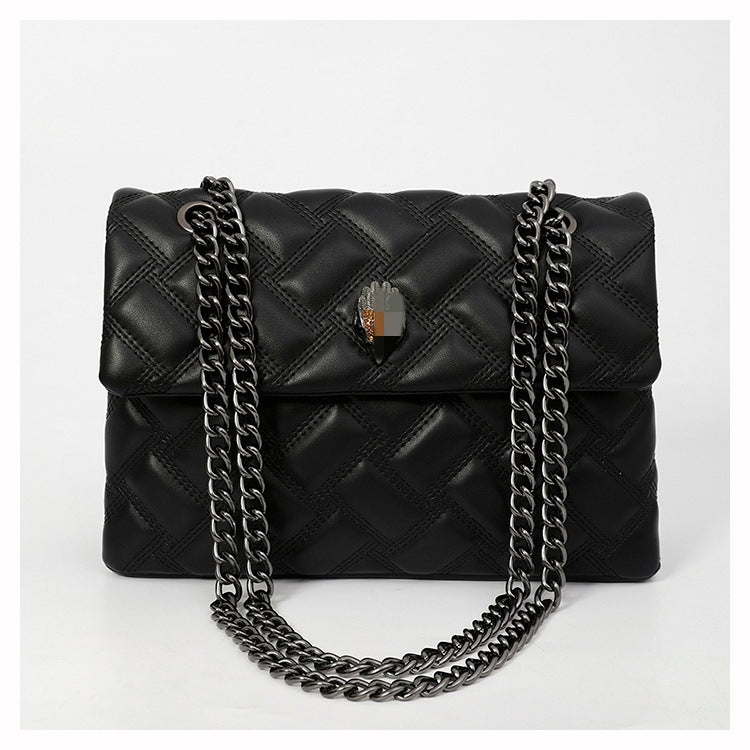Women's Niche High-grade Diamond Plaid Light Luxury Women's Shoulder Bag