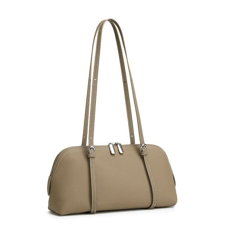 Women's Genuine Leather Simple Commuting Fashion Underarm Women's Shoulder Bag