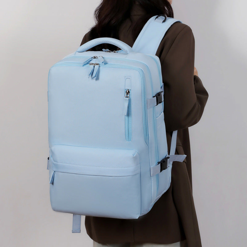 Large Capacity Business Traveling Computer Dry Wet Separation With Shoe Leisure Backpack