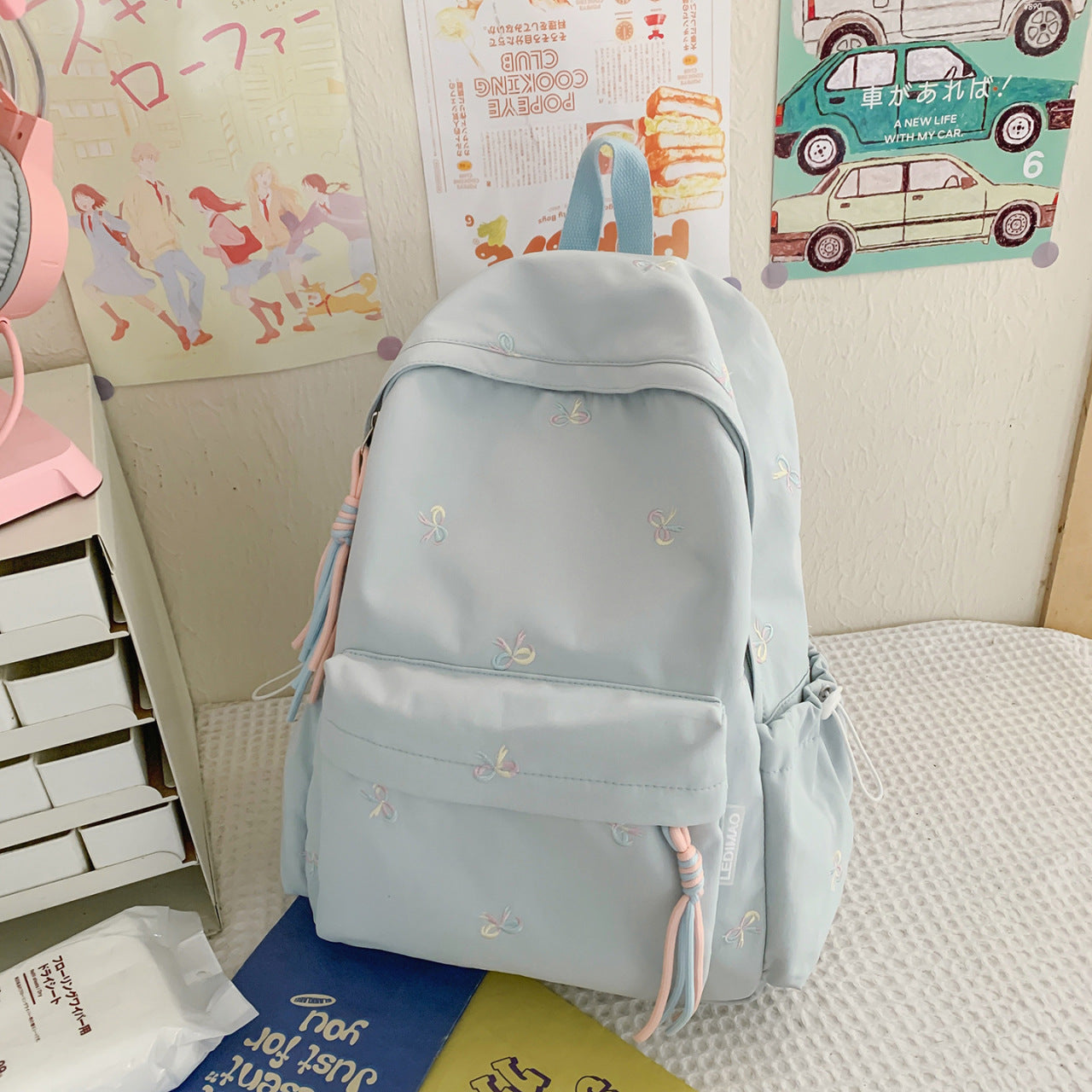 Good-looking Simple Cute Bow For Sweet Backpacks