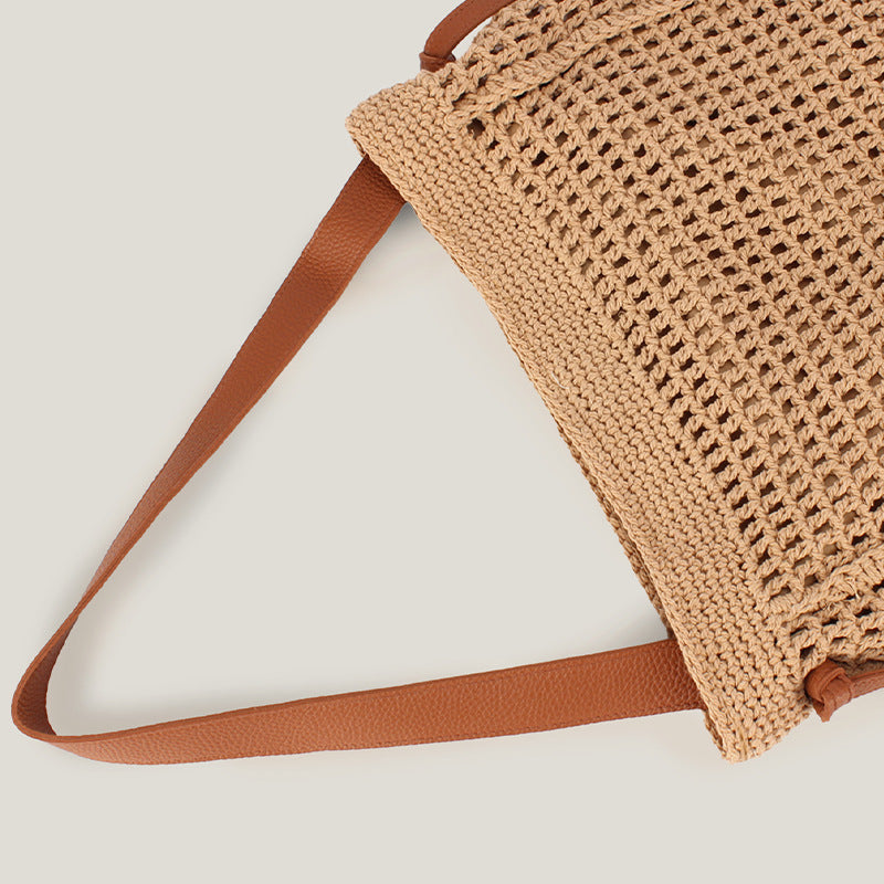 Women's Cotton String Hand-woven Daily Leisure Graphy Seaside Vacation Bags