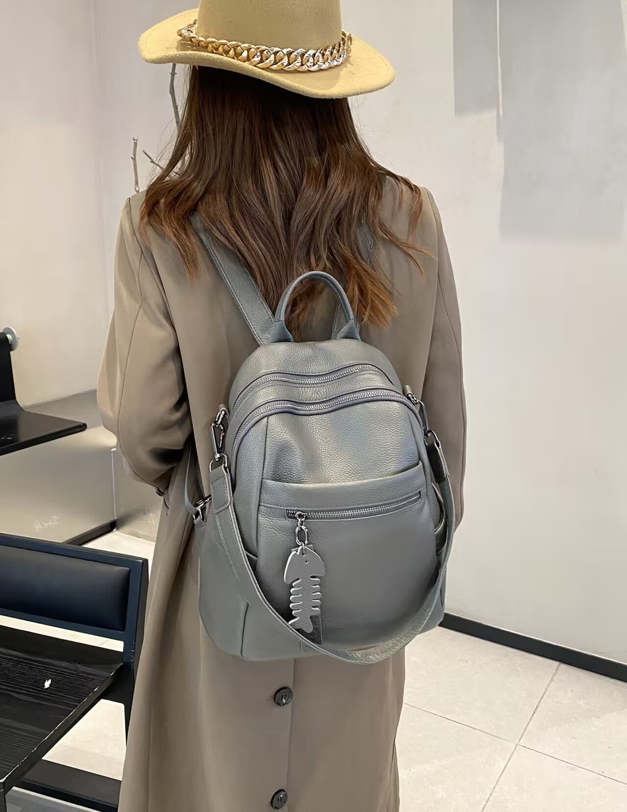 Women's Fashion Trendy Versatile Style Large Capacity Backpacks
