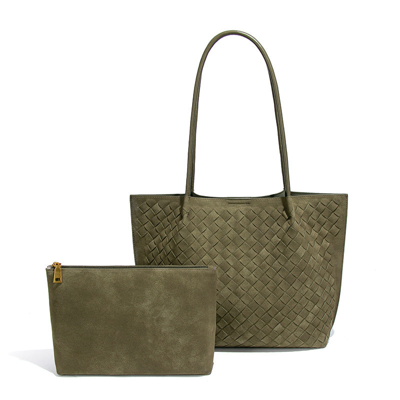 Women's Large Capacity High Quality Trend Woven Tote Bag