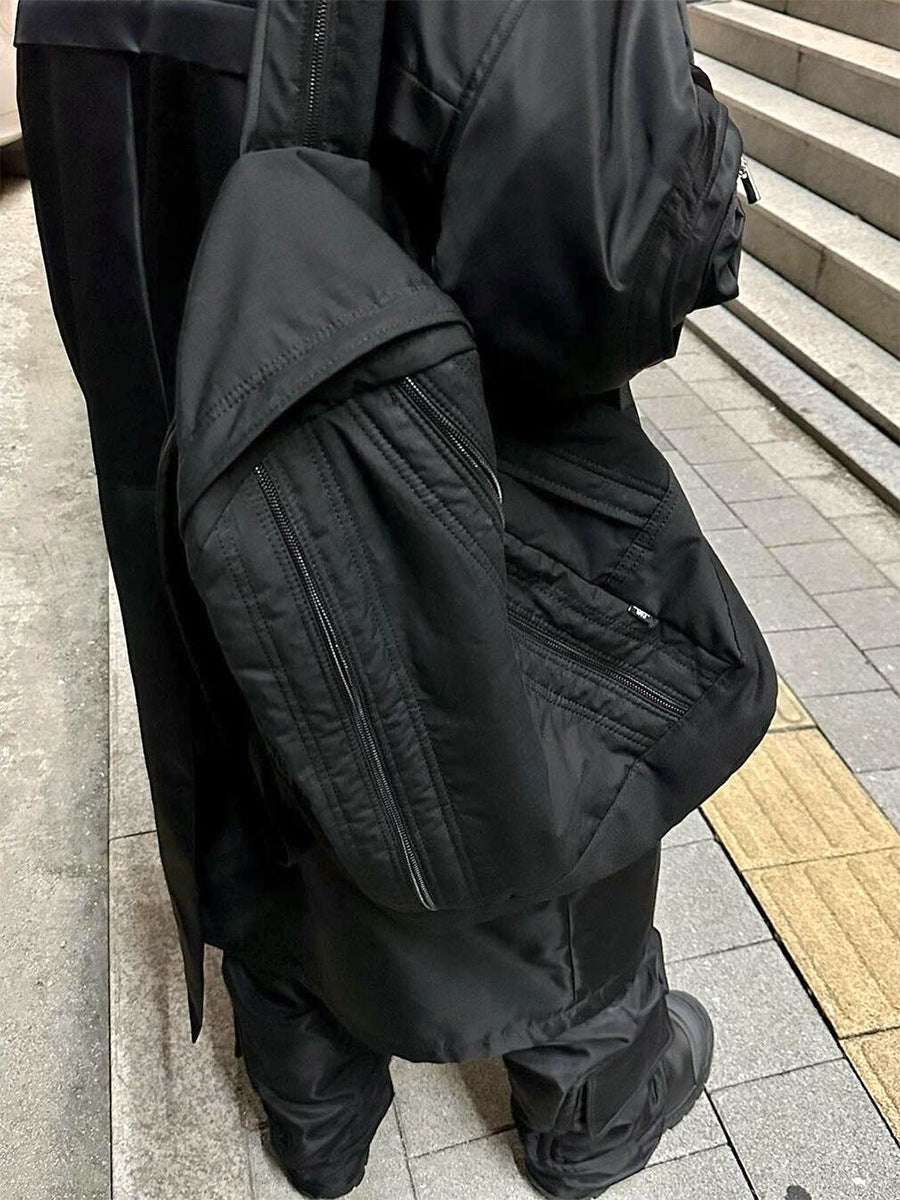 Nylon Zipper Fashion Black Daily Commute Backpacks