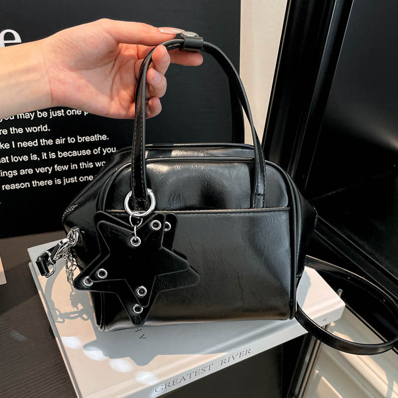 Korean Style Niche Macron Color Lightweight Trendy Shoulder Bags