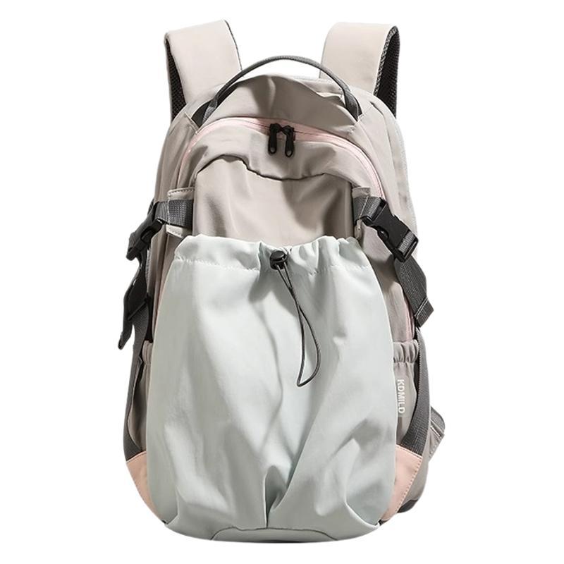 Retro Overalls Style Large Capacity Simple Lightweight Leisure Backpack