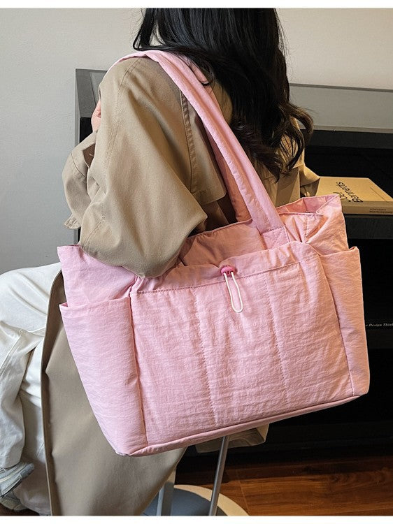 Versatile Women's Quilted Large Capacity Lightweight Bags