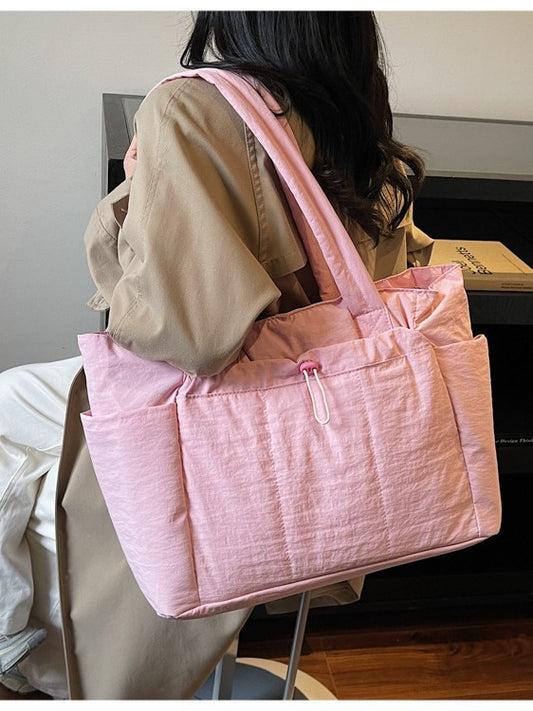 Versatile Women's Quilted Large Capacity Lightweight Bags