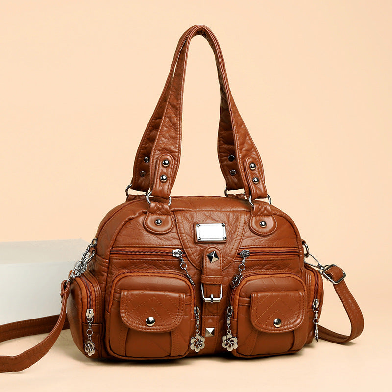 Sense Portable Retro Fashion Hot High Women's Shoulder Bag
