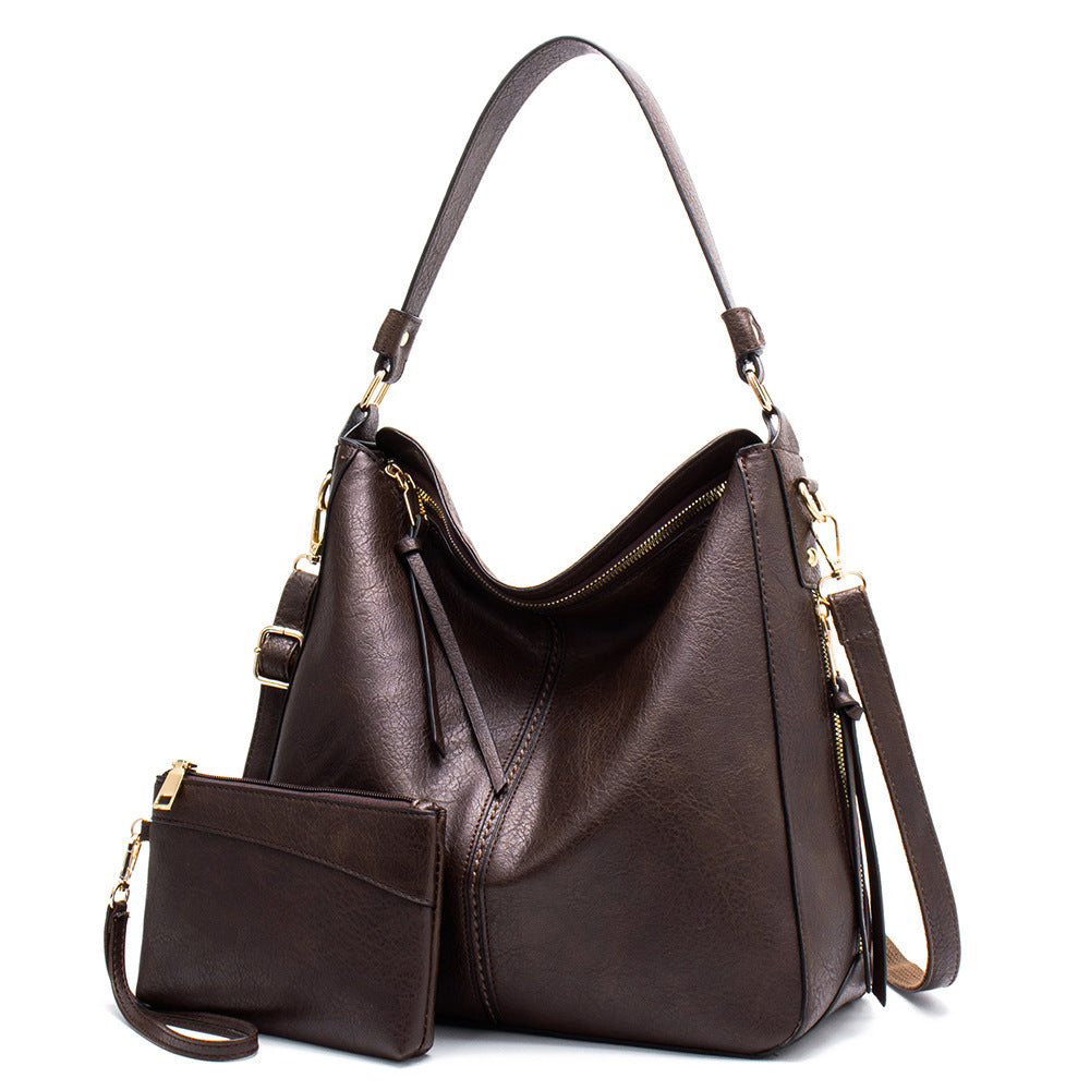 Women's Retro Hobo Portable Fashion Mother Women's Handbag