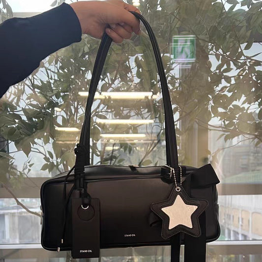 Graceful Elegant Bow Baguette Niche Underarm Bags