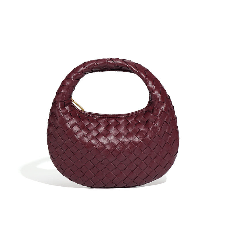 Women's Fashion Woven Pouch Trend Portable Chain Women's Handbag