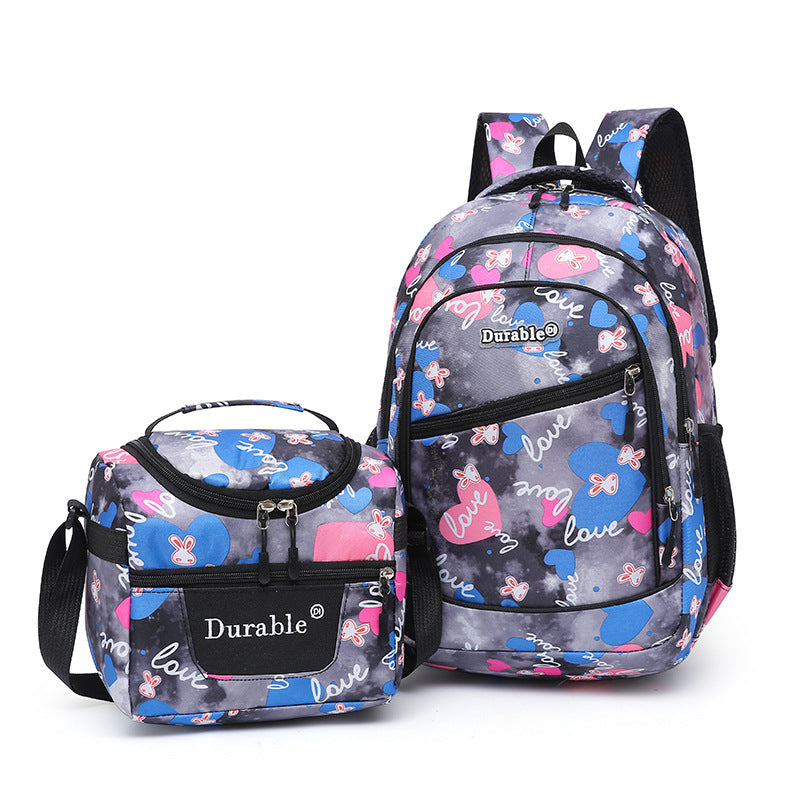 Large Capacity Two-piece Set Trendy Commuter Spring Leisure Backpack