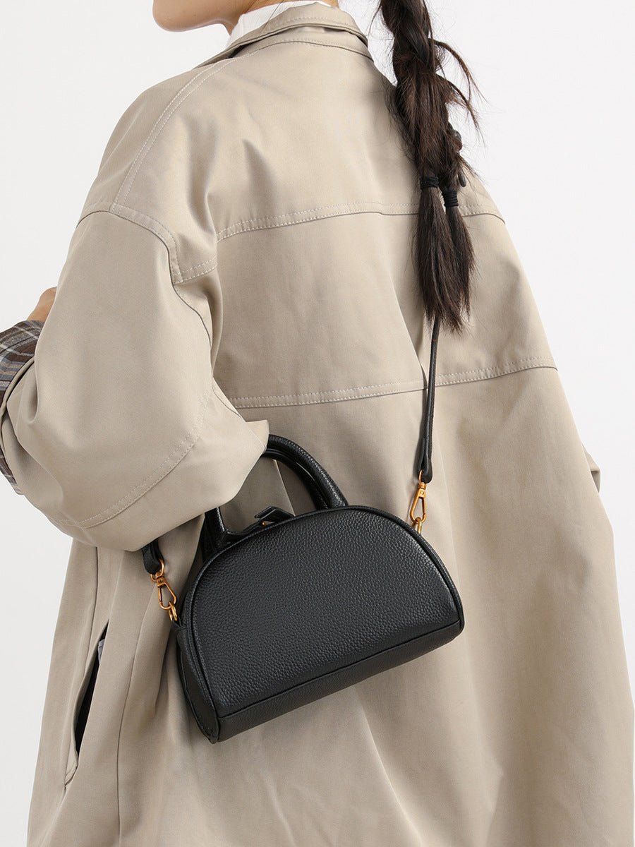 Genuine Leather High-grade Western Style Fashion Large Bags