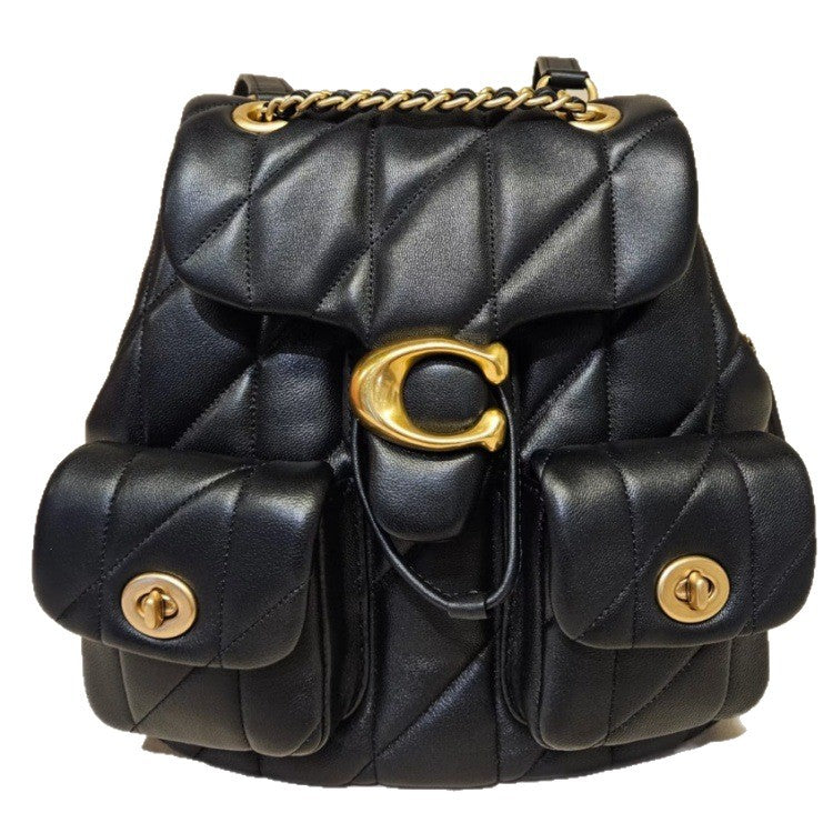 Quilted Classic Style Sheepskin Vintage Rhombus Travel Bags
