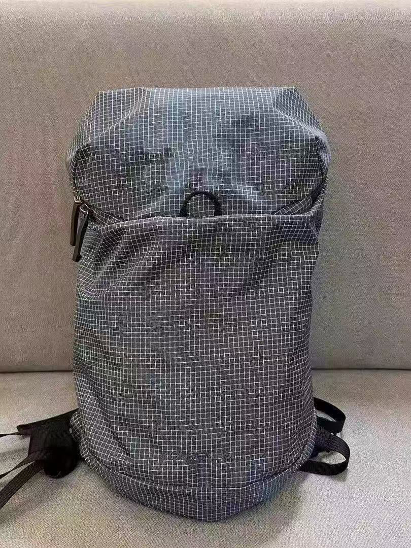 Lightweight Checked Leisure Waterproof Fashion Embroidery Weight Sports Backpack