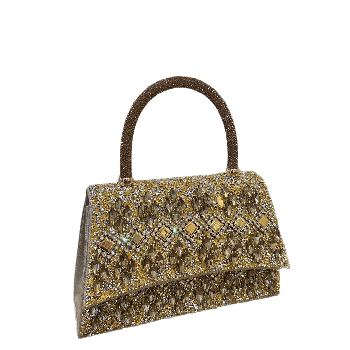 Diamond Light Luxury Portable Dinner Shining Rhinestone Women's Handbag