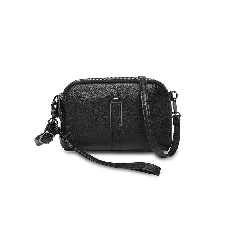 Women's Genuine Leather First Layer Cowhide Mobile Women's Messenger Bag