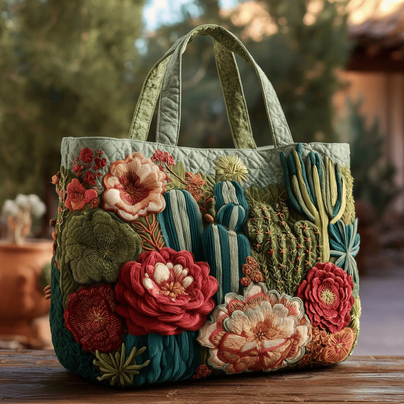Printing Quilted Commute Leisure Cotton Jacket Tote Bags