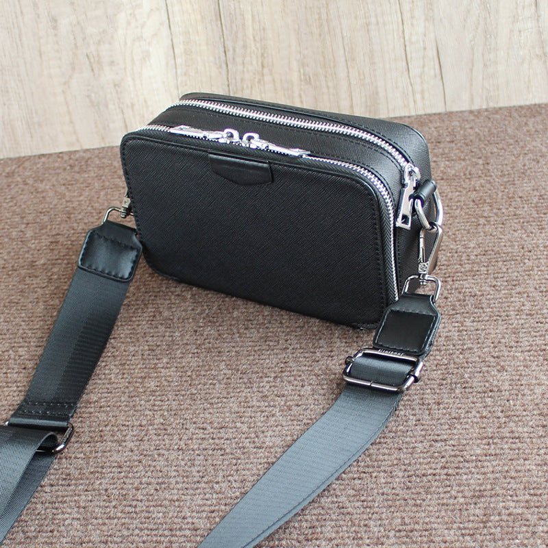 Leather Western Style One Underarm Wide Small Square Bags