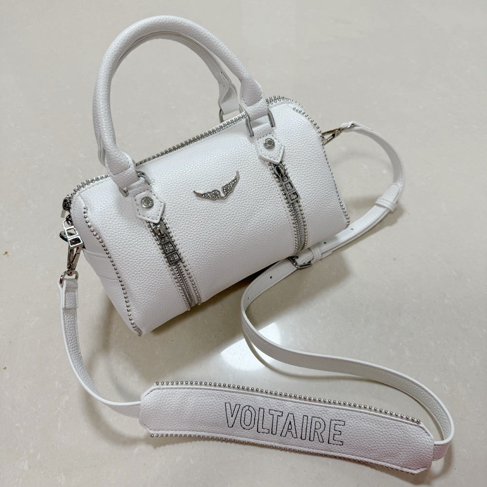 Women's Fashion Black Luxury Design Vintage Envelope Women's Shoulder Bag
