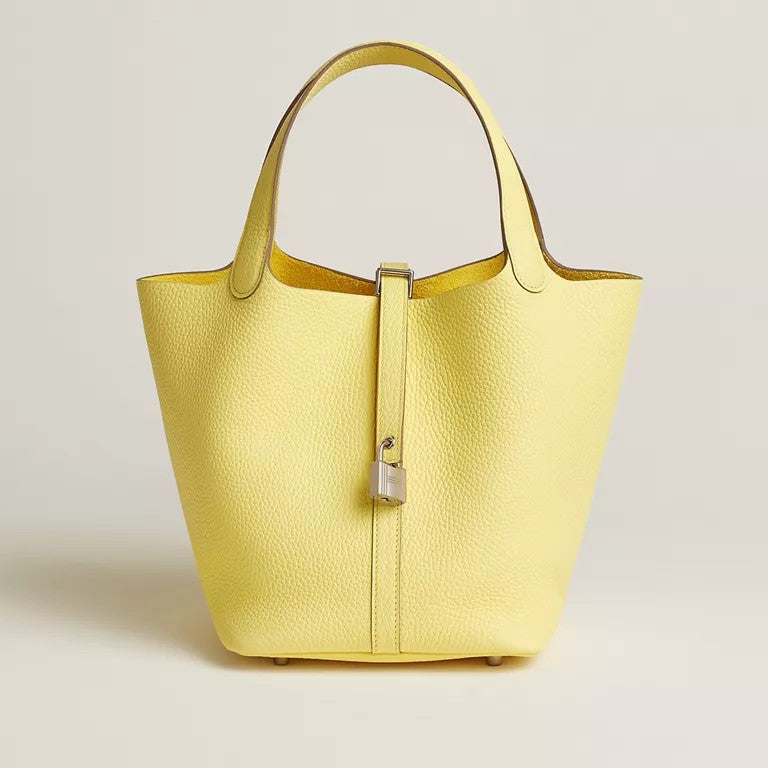 Women's Basket Genuine Leather Mummy Bridal Wedding High Bucket Bags