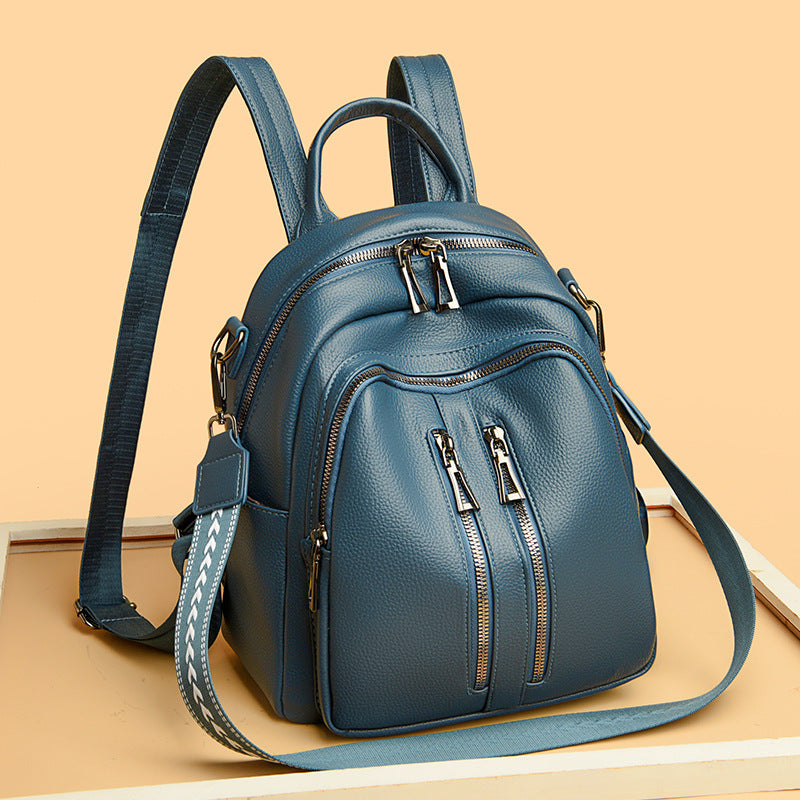Women's Lychee Pattern Korean Style Trendy Stylish Backpacks