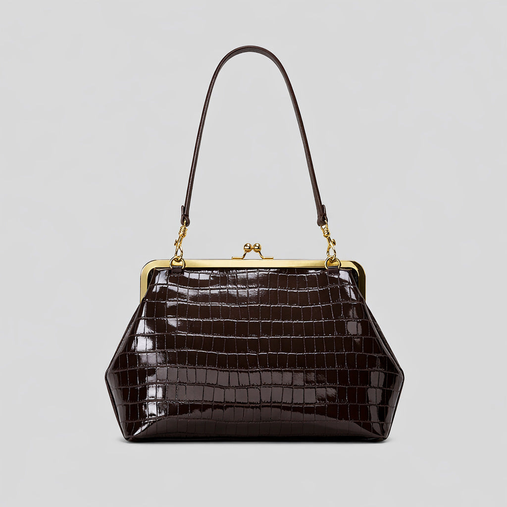 Women's Design Clip Versatile Large Capacity Trendy Tote Bag