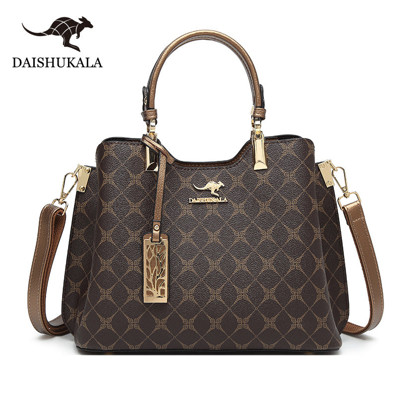 Women's Leather For Woman Noble Versatile Handbags