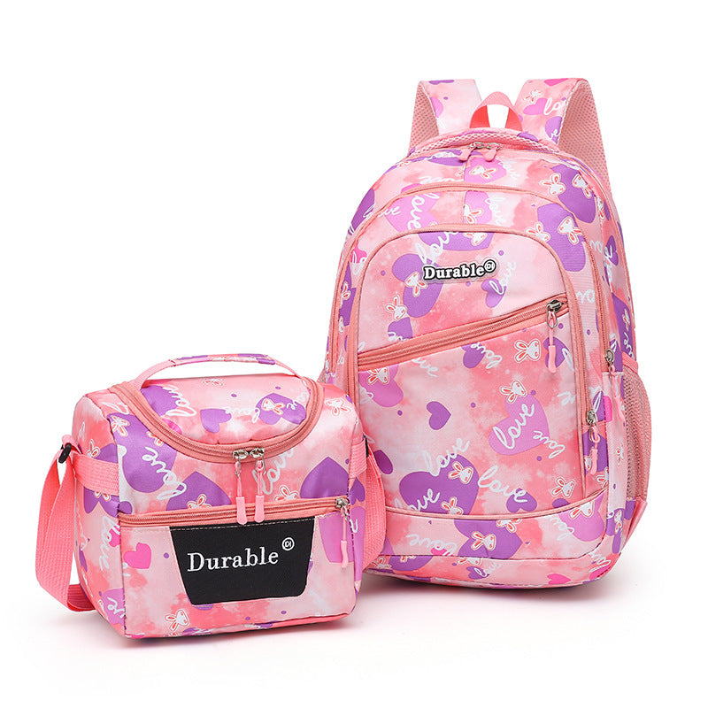 Large Capacity Two-piece Set Trendy Commuter Spring Leisure Backpack