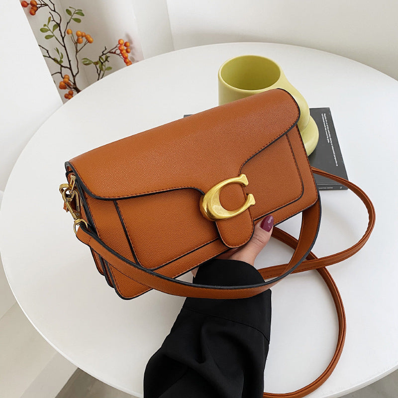 Unique Women's High-grade Graceful Fashionable Caviar Women's Messenger Bag