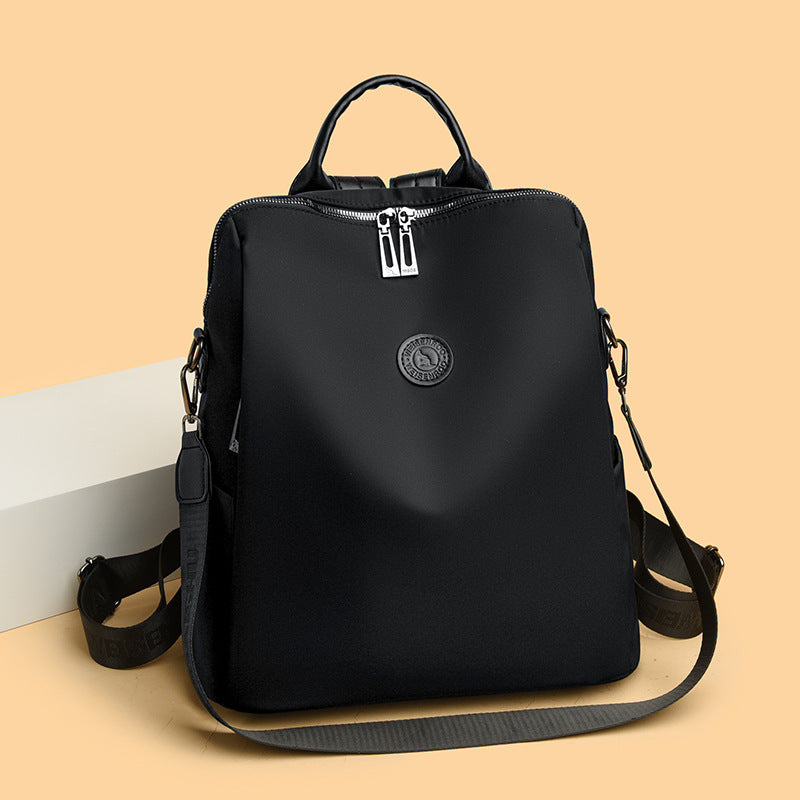 Women's Spring Commuter Oxford Cloth Large Capacity Computer Backpacks