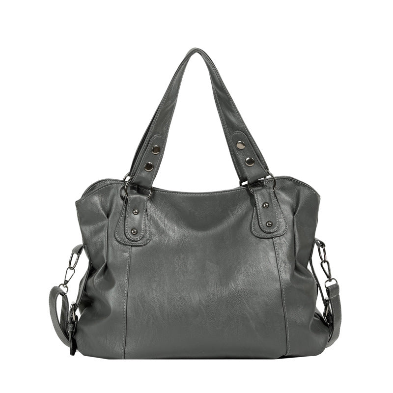 Retro Korean Style Large Capacity Fashion Tote Bag