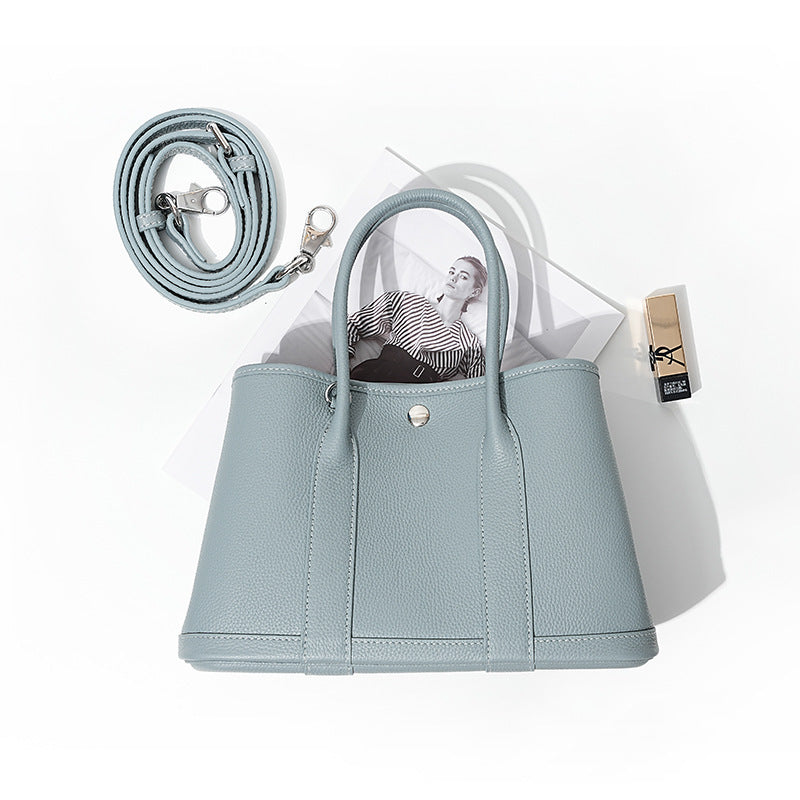 Women's Layer Cowhide Commuter Large Capacity Genuine Leather Women's Handbag
